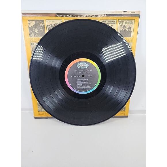 LOU RAWLS * Memories From 1966 * LIVE! / David Axelrod CAPITOL T 2459 EXC - Picture 8 of 9